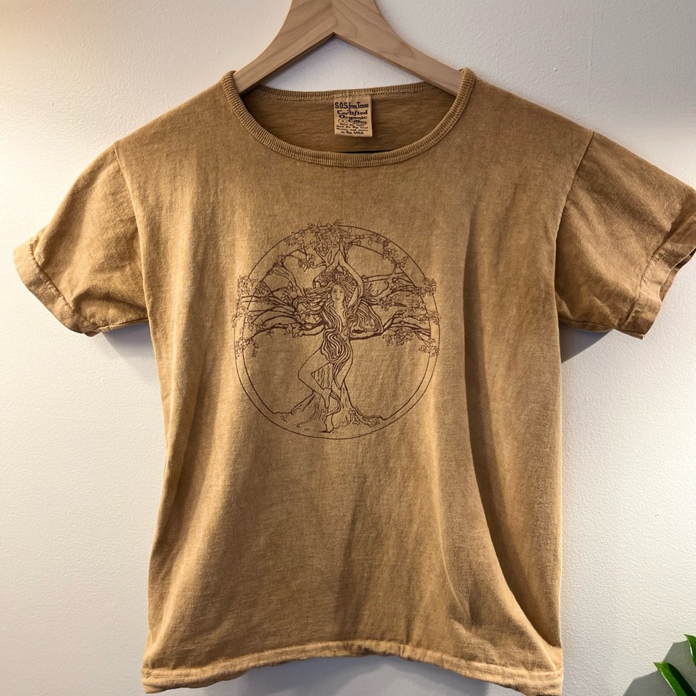 Organic goddess t-shirt